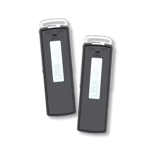 USB Sprachrekorder | Getarntes Design | Rauschunterdrückung | 8h Aufnahmezeit