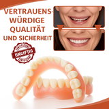 Zahnersatz Anpassungs Kit | Individuell formbar | Schmerzfrei & sicherer Halt | SiliconeAdjust