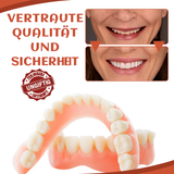 Zahnersatz Komfort-Set | Weiches Silikon | Schmerzfreie Passform | Für Ober- & Unterkiefer | SecureSmile