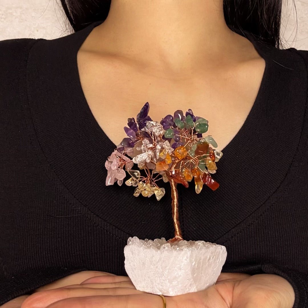 Arbre de Vie 7 Chakras : Cadeau Énergétique pour l'Équilibre - Biloria