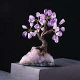 Arbre de Vie Améthyste 14 cm - Décoration Feng Shui Relaxante - Biloria