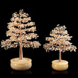 Arbre de Vie en Pierres Naturelles Améthyste Citrine Aventurine - Biloria