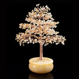 Arbre de Vie en Pierres Naturelles Améthyste Citrine Aventurine - Biloria