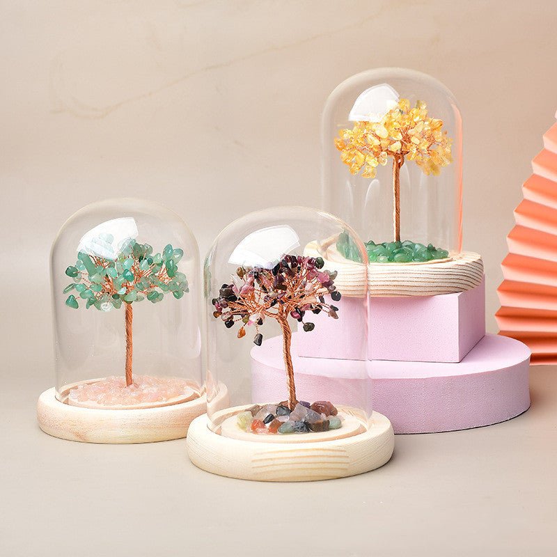 Arbre de Vie Lumineux Minimaliste Japonais en Pierres Naturelles - Biloria