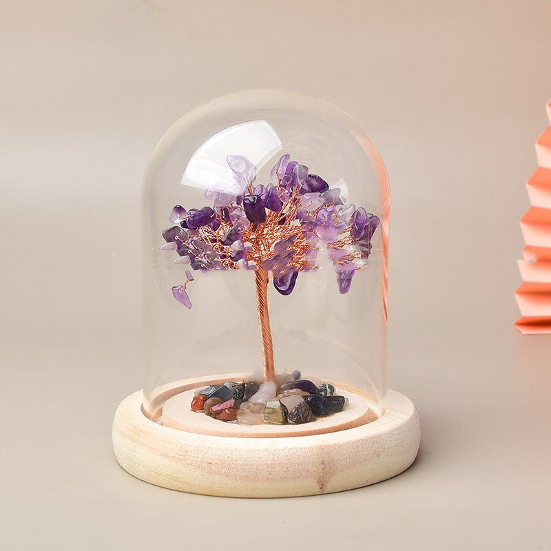Arbre de Vie Lumineux Minimaliste Japonais en Pierres Naturelles - Biloria
