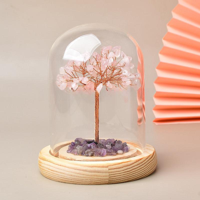 Arbre de Vie Lumineux Minimaliste Japonais en Pierres Naturelles - Biloria