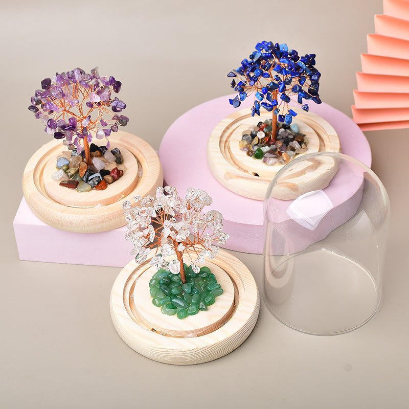 Arbre de Vie Lumineux Minimaliste Japonais en Pierres Naturelles - Biloria