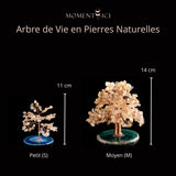 Arbre de Vie Quartz Rutile Agate | Bien-être et Décoration - Biloria
