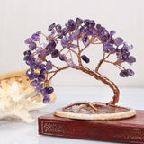 Arbre de Vie Sagesse en Pierres Naturelles - Décoration Spirituelle - Biloria