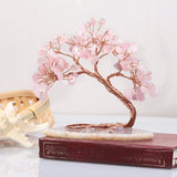 Arbre de Vie Sagesse en Pierres Naturelles - Décoration Spirituelle - Biloria