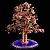 Arbre de Vie Tourmaline Agate fait main 3 tailles - Biloria