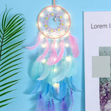 Attrape Rêve arc-en-ciel décoration chambre zen - Biloria