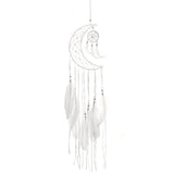 Attrape-Rêve Lune Artisanal pour Nuits Paisibles et Décoration Zen - Biloria