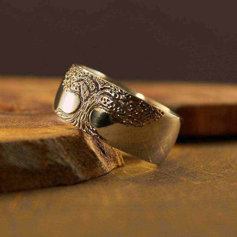 Bague Arbre de Vie Renaissance - Symbole de Renouveau Spirituel - Biloria