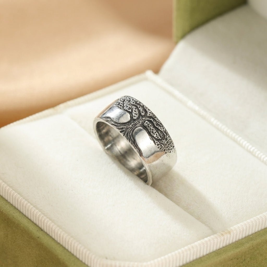 Bague Arbre de Vie Renaissance - Symbole de Renouveau Spirituel - Biloria