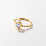 Bague Pierre de Lune en Argent ou Or - Bien-être Spirituel - Biloria