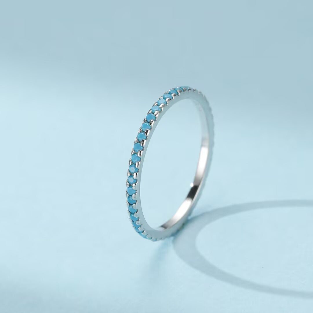 Bague Turquoise Argent 925 – Bijou de Protection et Harmonie - Biloria