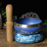 Bol Chantant Tibétain avec Mantras pour Méditation et Guérison - Biloria