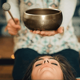 Bol Chantant Tibétain Laiton Mantra Muse Méditation - Biloria