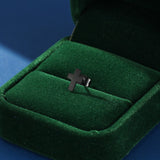 Boucle d'Oreille Croix Homme Petite Taille Acier Inoxydable - Biloria