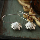 Boucles d'Oreilles Argent Lotus Inspiration pour Rituel Personnel - Biloria