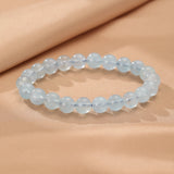 Bracelet Aigue-Marine Fait Main – Sérénité et Pureté - Biloria