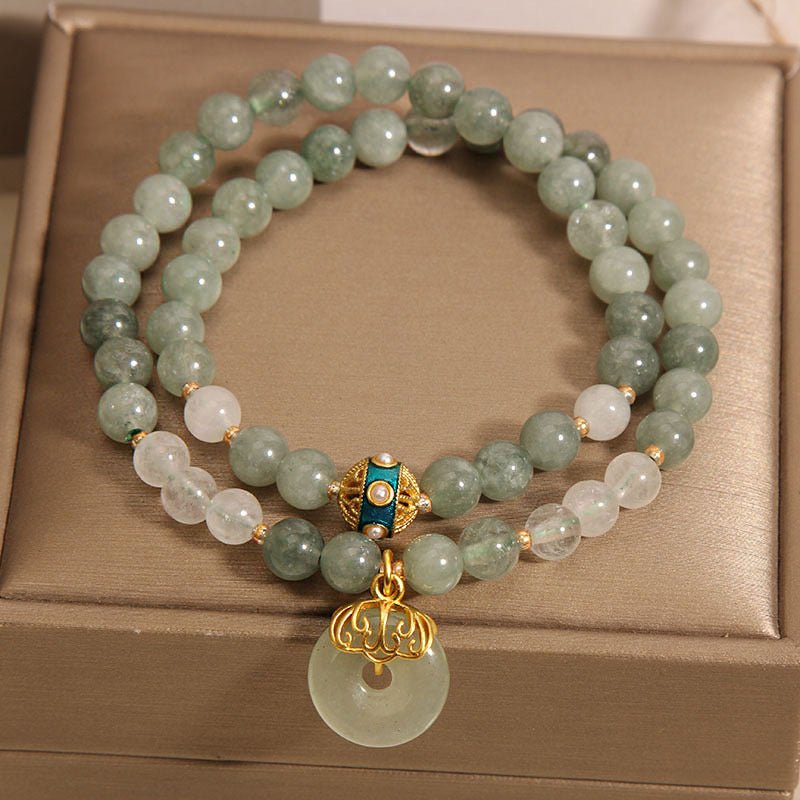 Bracelet Aventurine Cercle de Paix – Pierre Naturelle Apaisante - Biloria