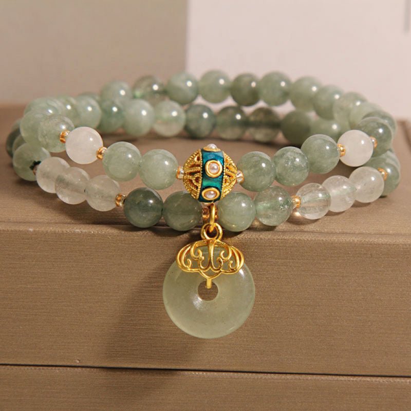 Bracelet Aventurine Cercle de Paix – Pierre Naturelle Apaisante - Biloria