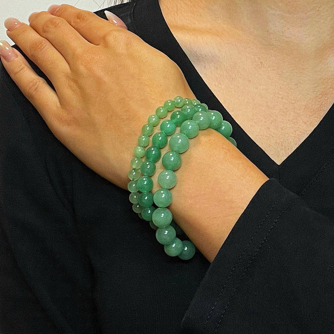 Bracelet Aventurine Verte – Énergie et Harmonie au Quotidien - Biloria