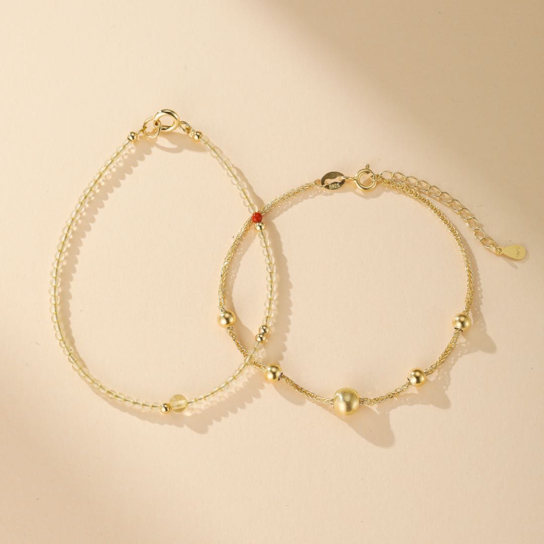 Bracelet Citrine et Agate : Porter la Prospérité au Poignet - Biloria