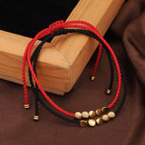 Bracelet Couple Flot Fil Rouge – Lien Invisible Feng Shui - Biloria