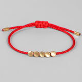 Bracelet Couple Flot Fil Rouge – Lien Invisible Feng Shui - Biloria