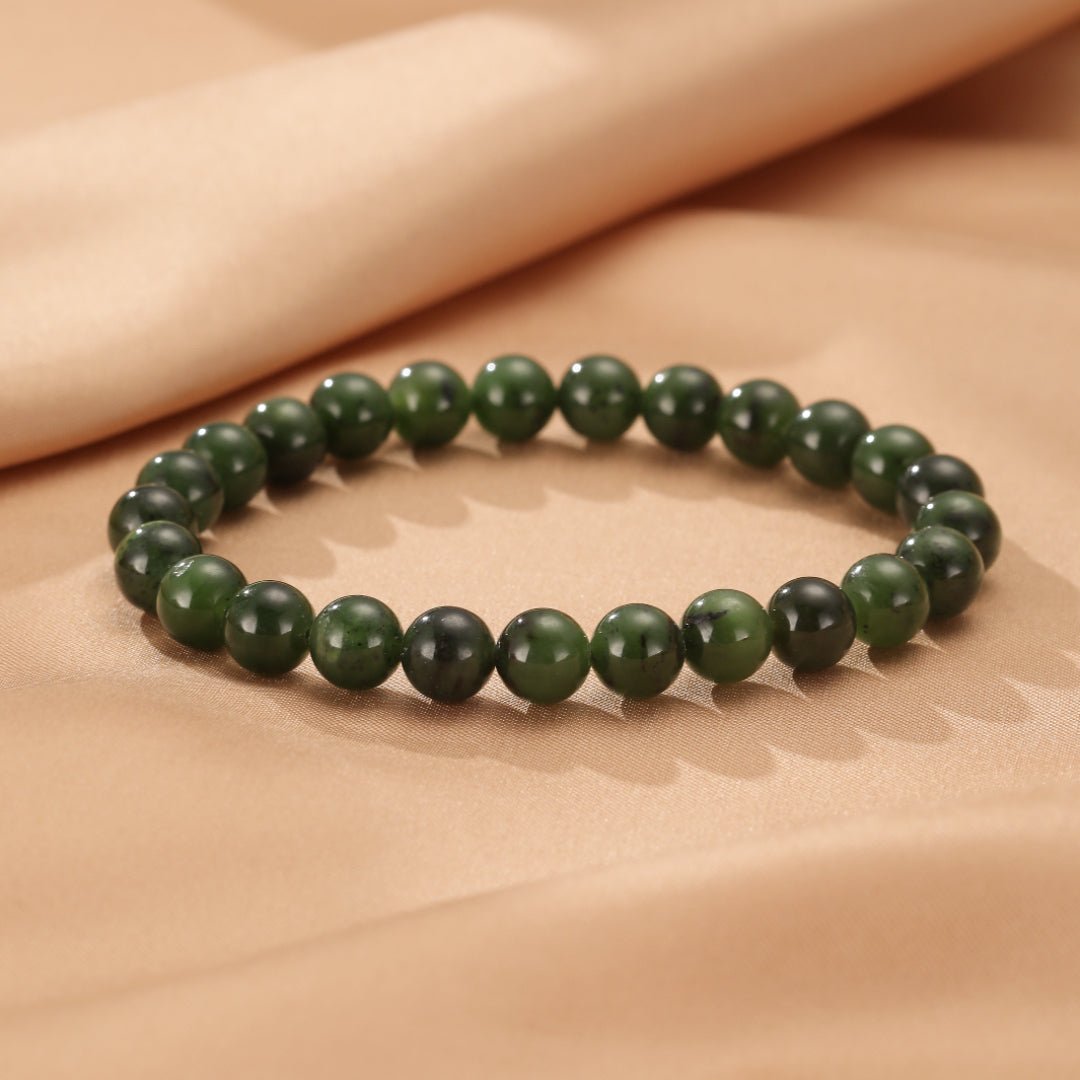 Bracelet en Jade Vert Apaisant | Bijou Équilibrant pour le Quotidien - Biloria