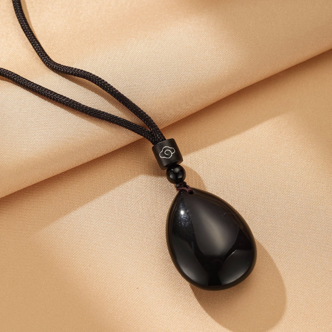 Bracelet en Obsidienne Goutte – Protection Spirituelle - Biloria