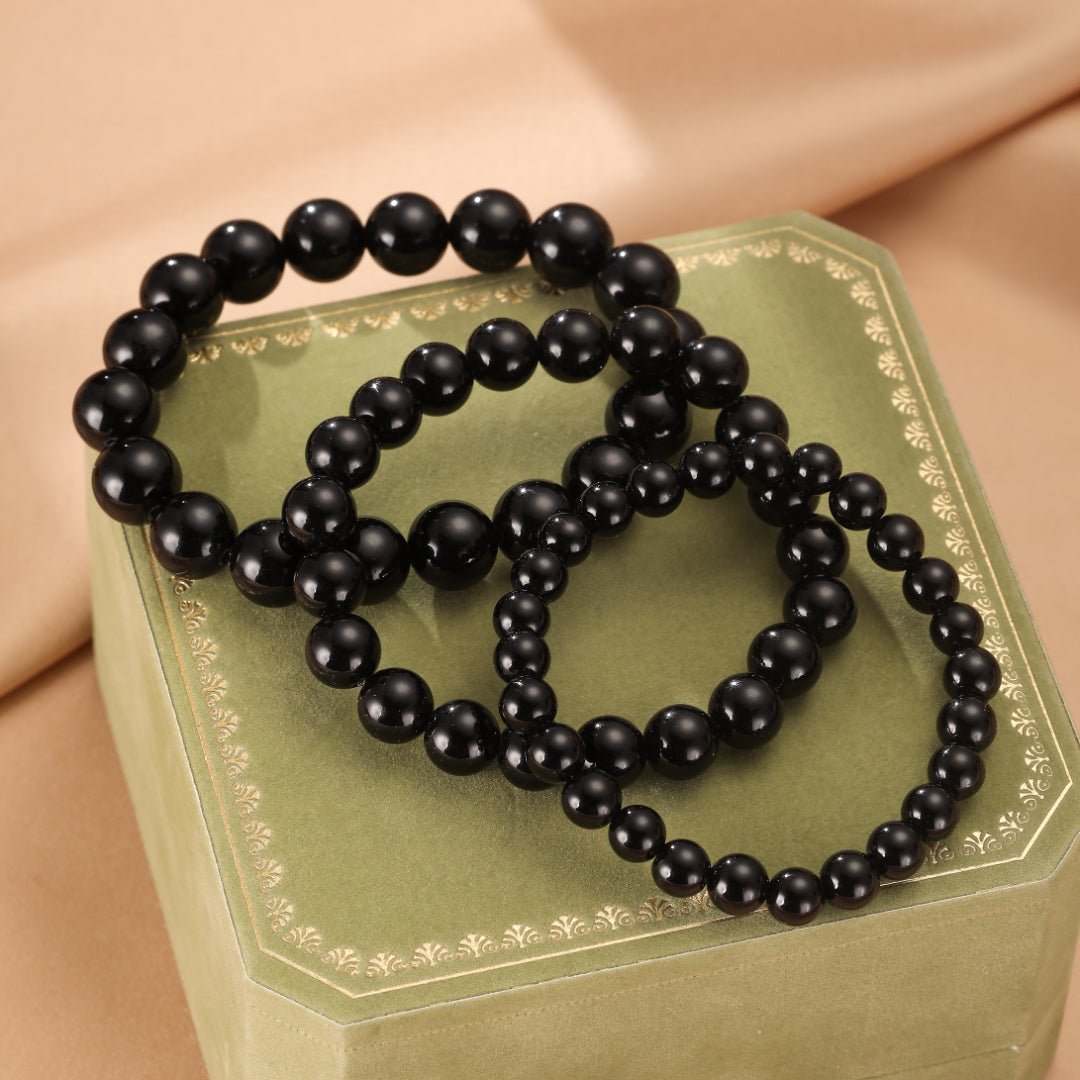Bracelet en Obsidienne pour l'Ancrage au Quotidien - Biloria