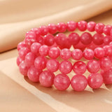 Bracelet en Rhodonite – Douceur Émotionnelle et Apaisement - Biloria