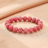 Bracelet en Rhodonite Naturelle – Sérénité et Équilibre Émotionnel - Biloria