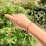 Bracelet Fil Rouge Protection Chance – Bijou Lumière Cuivre - Biloria