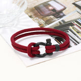 Bracelet Homme Cordon Milan - Courage Coloré - Biloria