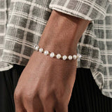 Bracelet Homme Perle et Or – Élégance et Bien-être - Biloria