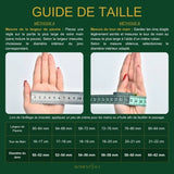 Bracelet Jonc Aventurine Verte Fait Main - Biloria