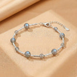 Bracelet Labradorite Argent S925 – Cadeau Femme Protecteur - Biloria
