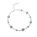 Bracelet Labradorite Argent S925 – Cadeau Femme Protecteur - Biloria