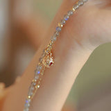 Bracelet Labradorite Artisanal Fait Main – Protection et Sérénité - Biloria