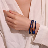 Bracelet Mâlâ Lapis Lazuli – Éveil et Harmonie Intérieure - Biloria