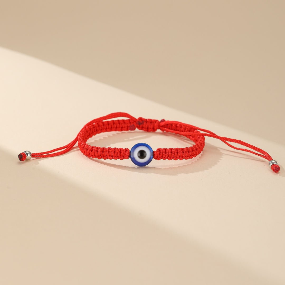 Bracelet Mauvais Œil Fil Rouge – Protection et Sérénité - Biloria