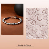 Bracelet Nuage de Bonheur Argent 925 pour Homme - Biloria