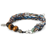 Bracelet Œil de Tigre et Jade Fait Main – Cadeau Spirituel - Biloria