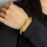 Bracelet Œil de Tigre Papillon Chance pour Décoration Intérieure - Biloria