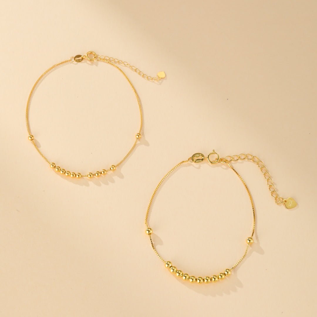 Bracelet Or Abondance - Bijou Minimaliste et Élégant - Biloria